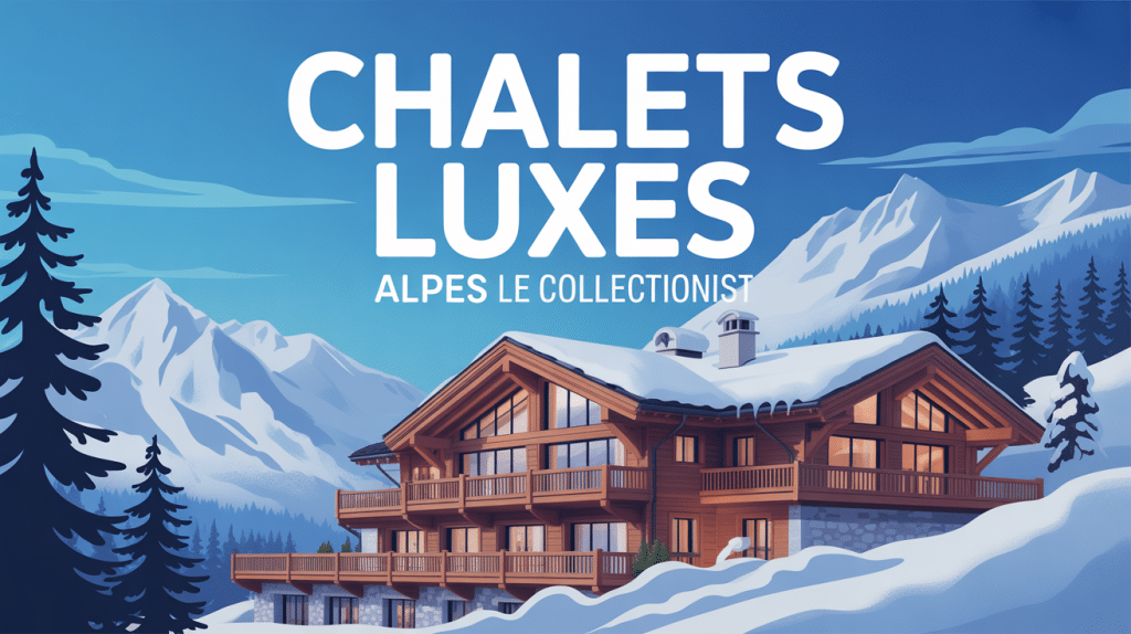 Chalet luxe Alpes Le Collectionist architecture alpine toit bois vue montagnes