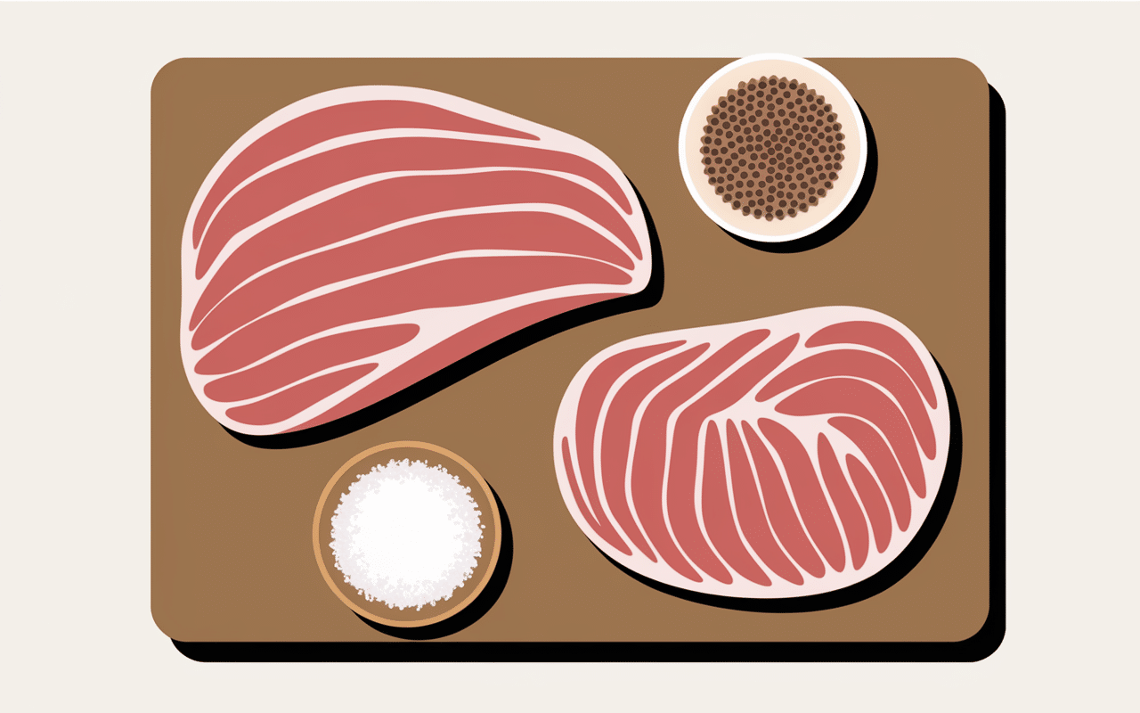 Composition viande porc saucisse de Toulouse avec epices