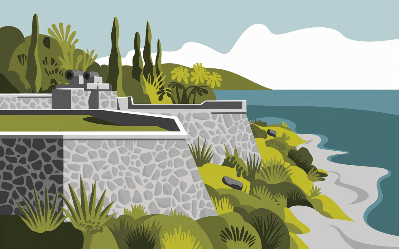 Patrimoine militaire belvedere de la batterie Toulon