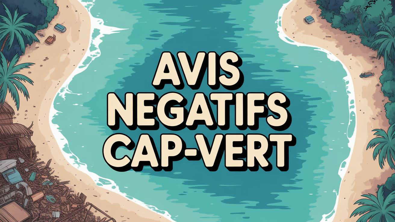 cap vert avis négatif île plage déception