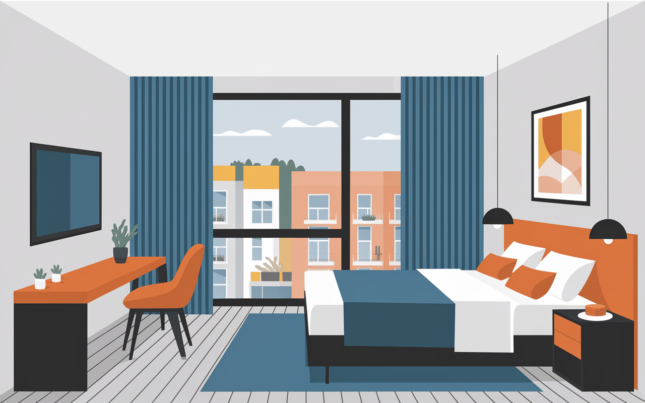 Chambre confort hotel Montluçon proche autoroute