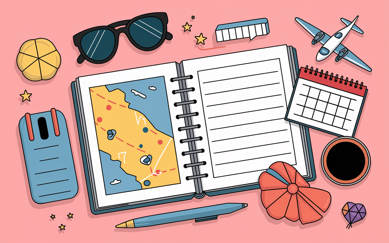 Planificateur et carte itinéraire Brésil 3 semaines