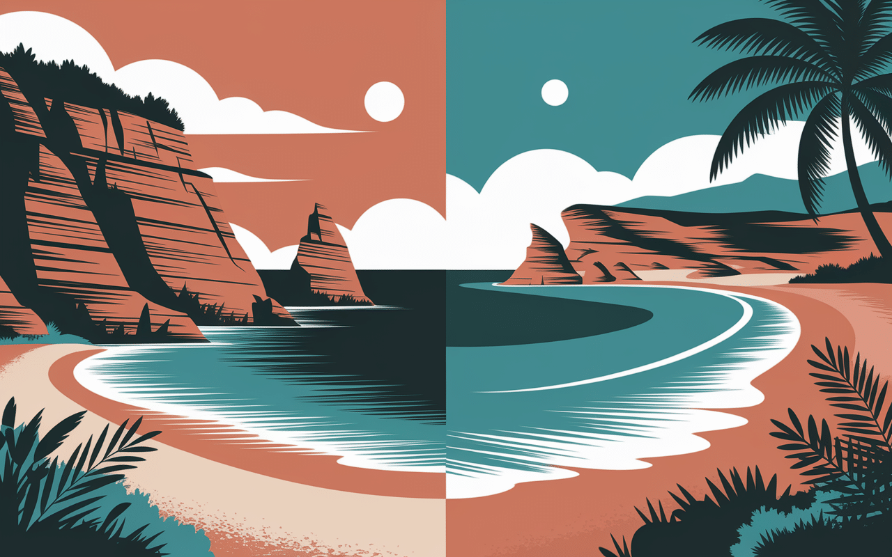 littoral plages calabre ou pouilles italie sud