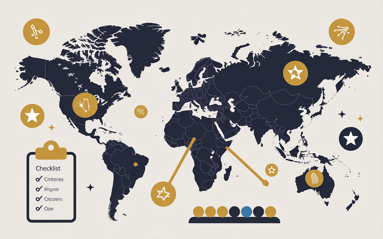 Carte critères plus belle destination vacancesmania